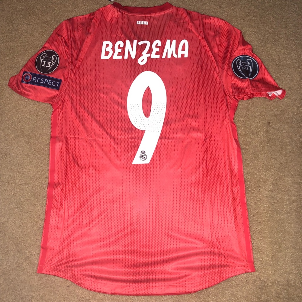 Real Madrid jersey Karim BENZEMA size L